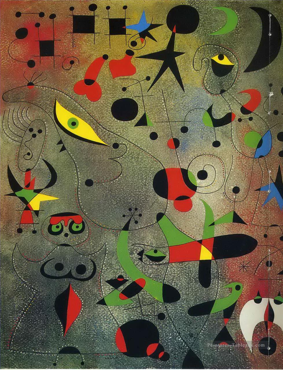Constellation Awakening à l’aube Dadaïsme Peintures à l'huile